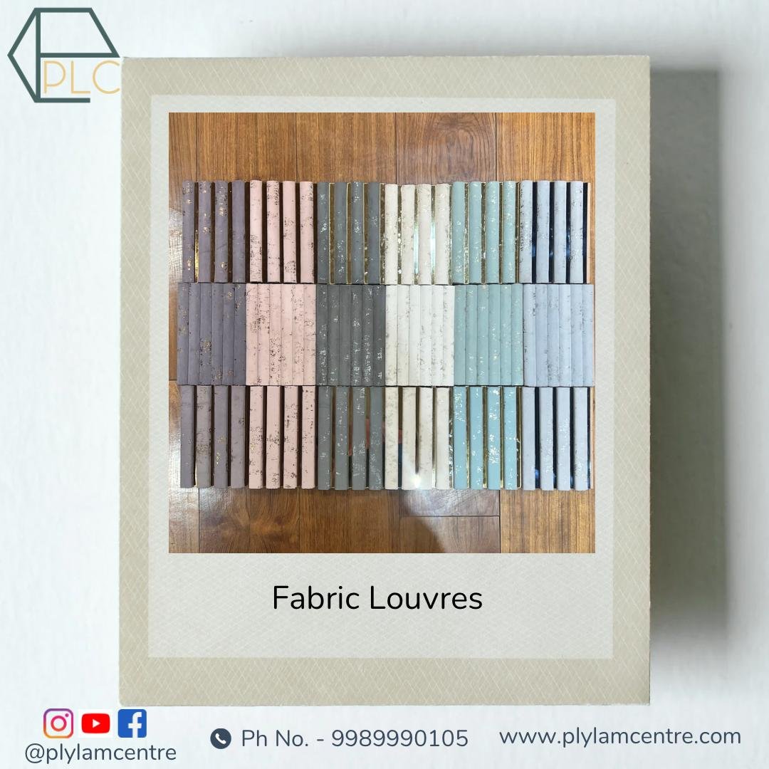 Leather/Fabric Louvres - Louvres - Decorative Panels | Plylam Centre